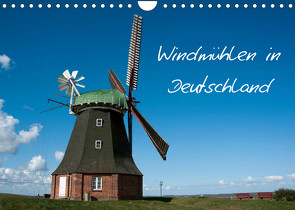 Windmühlen in Deutschland (Wandkalender 2022 DIN A4 quer) von Scholz,  Frauke