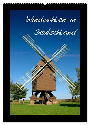 Windmühlen in Deutschland (Wandkalender 2024 DIN A2 hoch), CALVENDO Monatskalender von Scholz,  Frauke