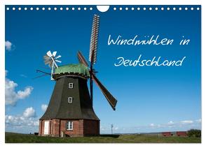 Windmühlen in Deutschland (Wandkalender 2024 DIN A4 quer), CALVENDO Monatskalender von Scholz,  Frauke