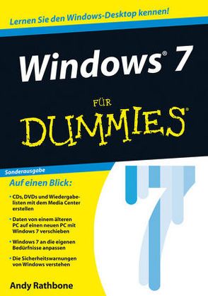 Windows 7 für Dummies von Rathbone,  Andy, Schmidt,  Meinhard
