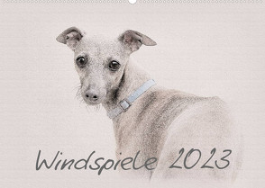 Windspiele 2023 (Wandkalender 2023 DIN A2 quer) von Redecker,  Andrea