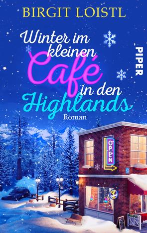 Winter im kleinen Cafe in den Highlands von Loistl,  Birgit