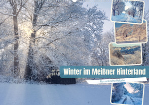 Winter im Meißner Hinterland (Wandkalender 2024 DIN A2 quer) von Drachenkind-Fotografie