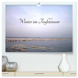 Winter im Teufelsmoor (hochwertiger Premium Wandkalender 2024 DIN A2 quer), Kunstdruck in Hochglanz von Adam,  Ulrike