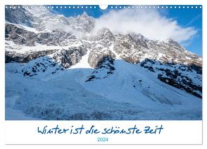 Winter ist die schönste Zeit (Wandkalender 2024 DIN A3 quer), CALVENDO Monatskalender von Fink,  Christina