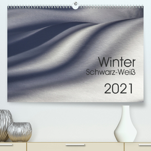 Winter Schwarz-Weiß (Premium, hochwertiger DIN A2 Wandkalender 2021, Kunstdruck in Hochglanz) von Eisele,  Horst