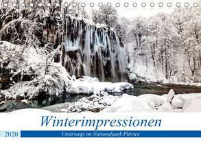 Winterimpressionen Nationalpark Plitvice (Tischkalender 2020 DIN A5 quer) von Franz Kaufmann,  Ing.
