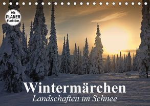 Wintermärchen. Landschaften im Schnee (Tischkalender 2018 DIN A5 quer) von Stanzer,  Elisabeth