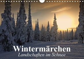 Wintermärchen Landschaften im Schnee (Wandkalender 2018 DIN A4 quer) von Stanzer,  Elisabeth