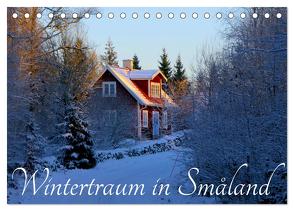 Wintertraum in Smaland (Tischkalender 2024 DIN A5 quer), CALVENDO Monatskalender von Gerken,  Jochen