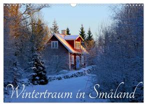 Wintertraum in Smaland (Wandkalender 2024 DIN A3 quer), CALVENDO Monatskalender von Gerken,  Jochen