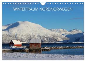 Wintertraum Nordnorwegen (Wandkalender 2024 DIN A4 quer), CALVENDO Monatskalender von Becker,  Bernd