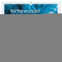 Winterwunder auf Island (hochwertiger Premium Wandkalender 2024 DIN A2 quer), Kunstdruck in Hochglanz