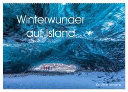 Winterwunder auf Island (Wandkalender 2024 DIN A2 quer), CALVENDO Monatskalender