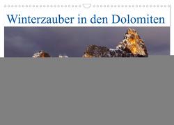 Winterzauber in den Dolomiten (Wandkalender 2024 DIN A3 quer), CALVENDO Monatskalender von Aichner,  Joe