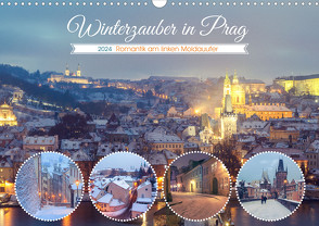 Winterzauber in Prag (Wandkalender 2024 DIN A3 quer), CALVENDO Monatskalender von Drachenkind-Fotografie,  Drachenkind-Fotografie