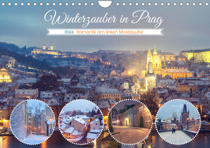 Winterzauber in Prag (Wandkalender 2024 DIN A4 quer), CALVENDO Monatskalender von Drachenkind-Fotografie,  Drachenkind-Fotografie