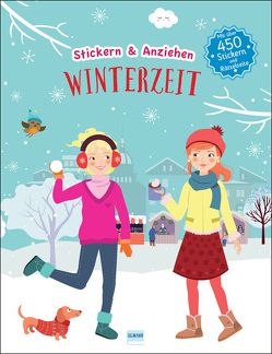 Winterzeit (Anziehpuppen, Anziehpuppen-Sticker) von Liepins,  Carolin
