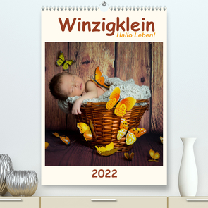 Winzigklein – Hallo Leben! (Premium, hochwertiger DIN A2 Wandkalender 2022, Kunstdruck in Hochglanz) von :: Fotodesign,  HETIZIA