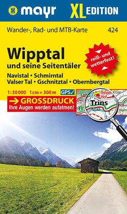 Wipptal und seine Seitentäler XL von KOMPASS-Karten GmbH
