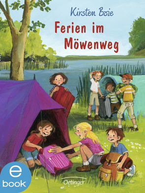 Wir Kinder aus dem Möwenweg 8. Ferien im Möwenweg von Boie,  Kirsten, Engelking,  Katrin