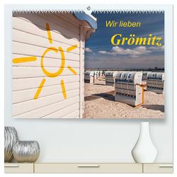 Wir lieben Grömitz (hochwertiger Premium Wandkalender 2024 DIN A2 quer), Kunstdruck in Hochglanz von Nordbilder,  Nordbilder