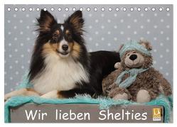 Wir lieben Shelties (Tischkalender 2024 DIN A5 quer), CALVENDO Monatskalender von Reiß-Seibert,  Marion