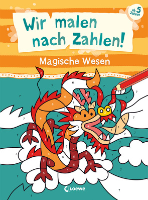 Wir malen nach Zahlen! – Magische Wesen