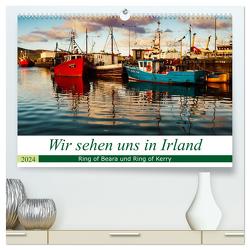 Wir sehen uns in Irland – Ring of Beara und Ring of Kerry (hochwertiger Premium Wandkalender 2024 DIN A2 quer), Kunstdruck in Hochglanz von Schoder,  Christoph