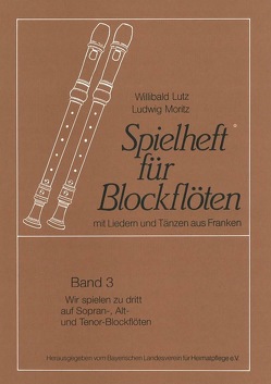 Wir spielen zu dritt auf Sopran-, Alt- und Tenor-Blockflöten von Lutz,  Willibald, Moritz,  Ludwig