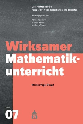 Wirksamer Mathematikunterricht von Vogel,  Markus