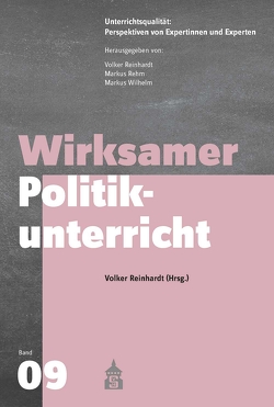 Wirksamer Politikunterricht von Reinhardt,  Volker