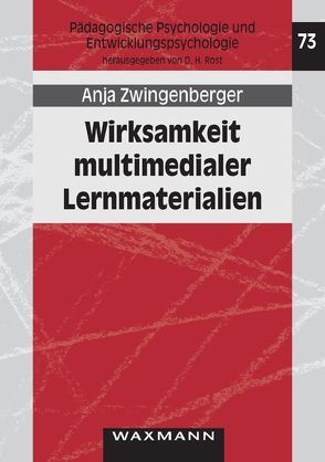 Wirksamkeit multimedialer Lernmaterialien von Zwingenberger,  Anja