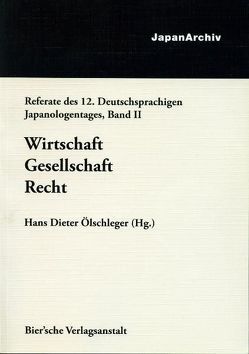 Wirtschaft, Gesellschaft, Recht von Ölschleger,  Hans D