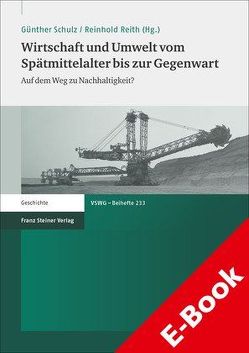 Wirtschaft und Umwelt vom Spätmittelalter bis zur Gegenwart von Reith,  Reinhold, Schulz,  Günther