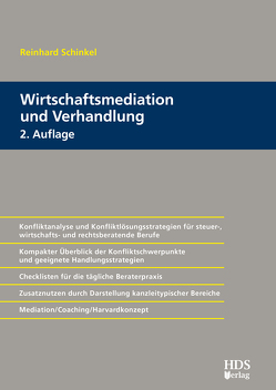 Wirtschaftsmediation und Verhandlung von Schinkel,  Reinhard