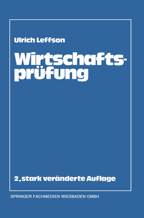 Wirtschaftsprüfung von Leffson,  Ulrich