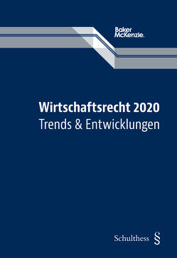 Wirtschaftsrecht 2020 von Frick,  Joachim G.