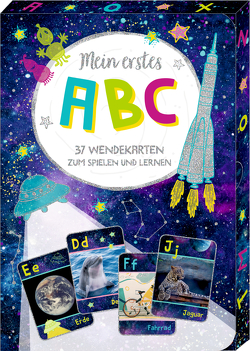 Wisch-und-weg-Wendekarten – Cosmic School – Mein erstes ABC