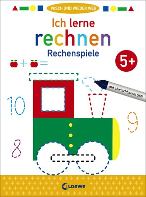 Wisch und wieder weg – Ich lerne rechnen 5+ von Schulz,  Joshua