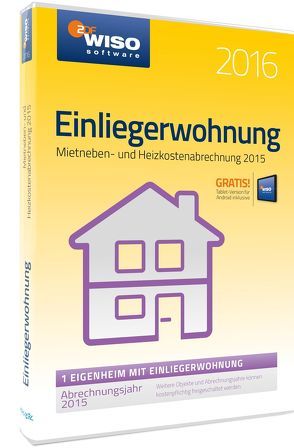 WISO Einliegerwohnung 2016 von Buhl Data Service GmbH