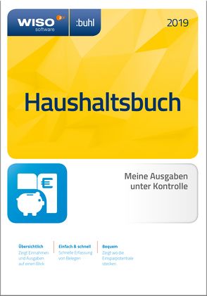 WISO Haushaltsbuch 2019 von Buhl Data Service GmbH