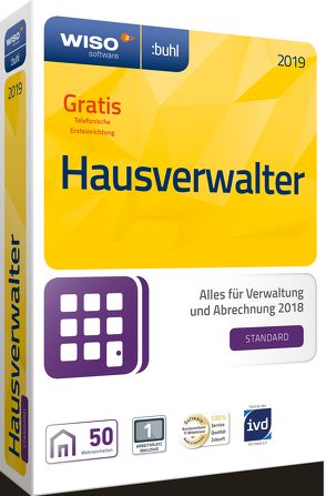 WISO Hausverwalter 2019 Standard