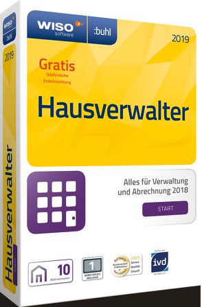 WISO Hausverwalter 2019 Start