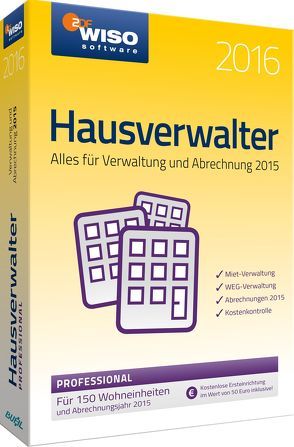 WISO Hausverwalter Professional 2016