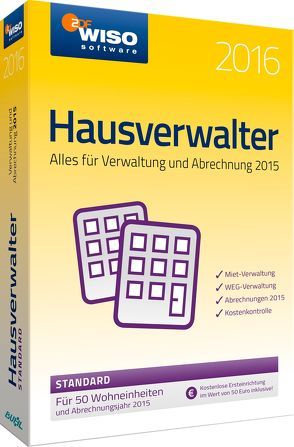 WISO Hausverwalter Standard 2016