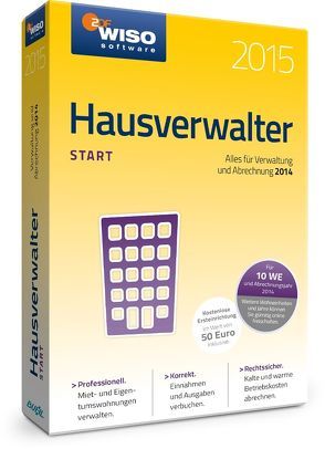 WISO Hausverwalter Start 2015