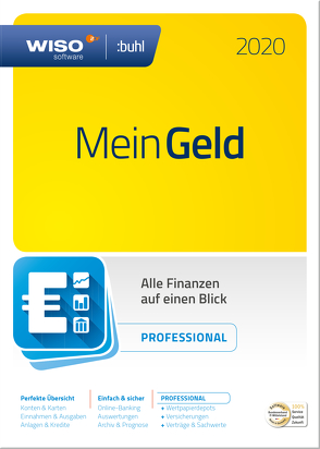 WISO Mein Geld Professional 2020 von Buhl Data Service GmbH