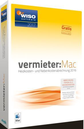 WISO Vermieter:Mac 2017 von Buhl Data Service GmbH