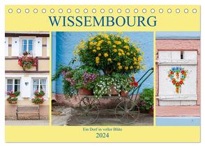 Wissembourg – Blumen und Kanäle (Tischkalender 2024 DIN A5 quer), CALVENDO Monatskalender von Tortora,  Alessandro
